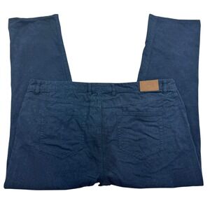 Peter Millar Pants Mens 40 Blue 5-Pocket Cotton Denim Straight Leg Casual Golf